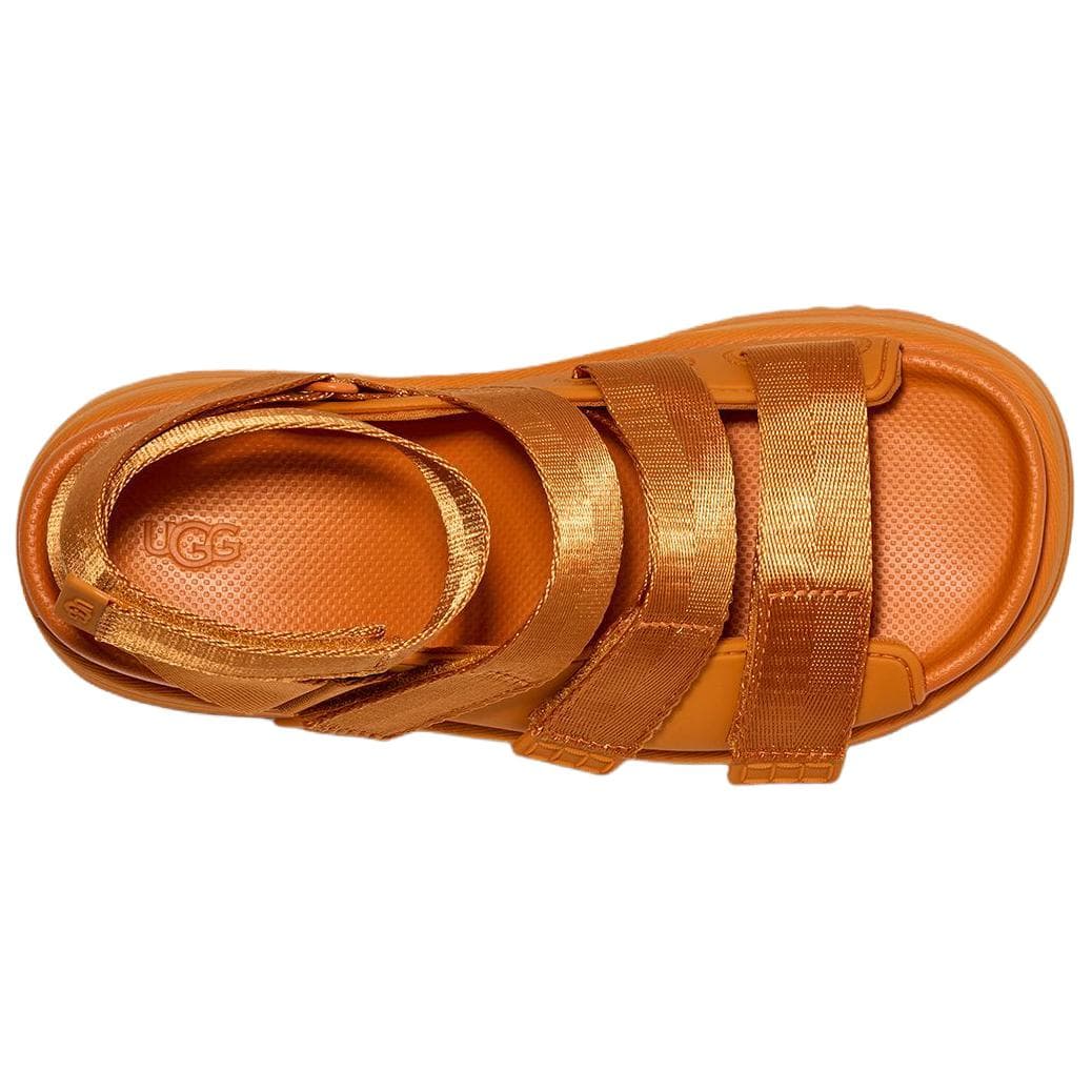 Сандалии UGG Goldenrise Ткань Сандалии гладиаторы Женские Оранжевые - изображение 5