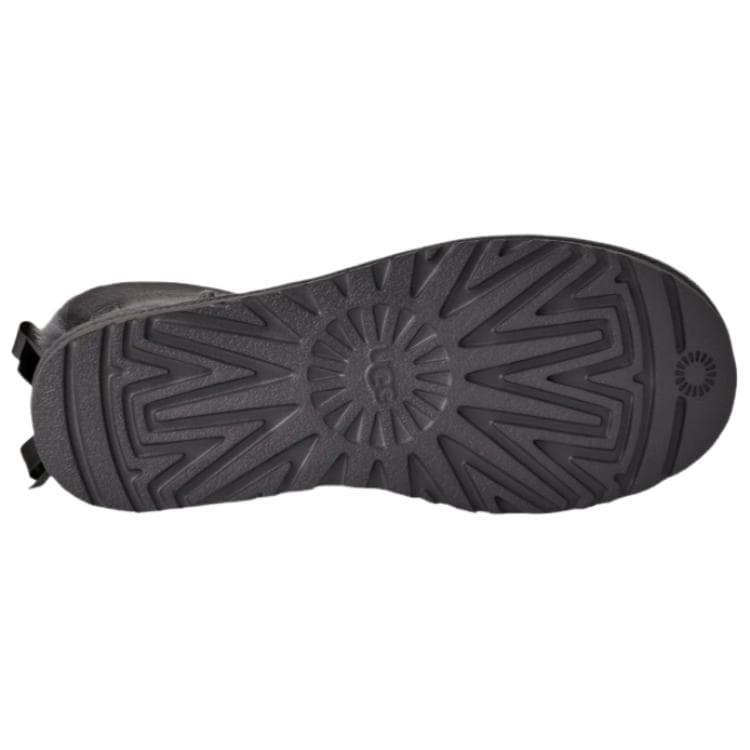 Ботинки зимние UGG Mini Bailey Bow II Зимние ботинки Женские Обсидиан - изображение 5