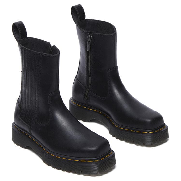 Сапоги Dr.Martens Женские ботильоны из коровьей кожи черного цвета - изображение 3