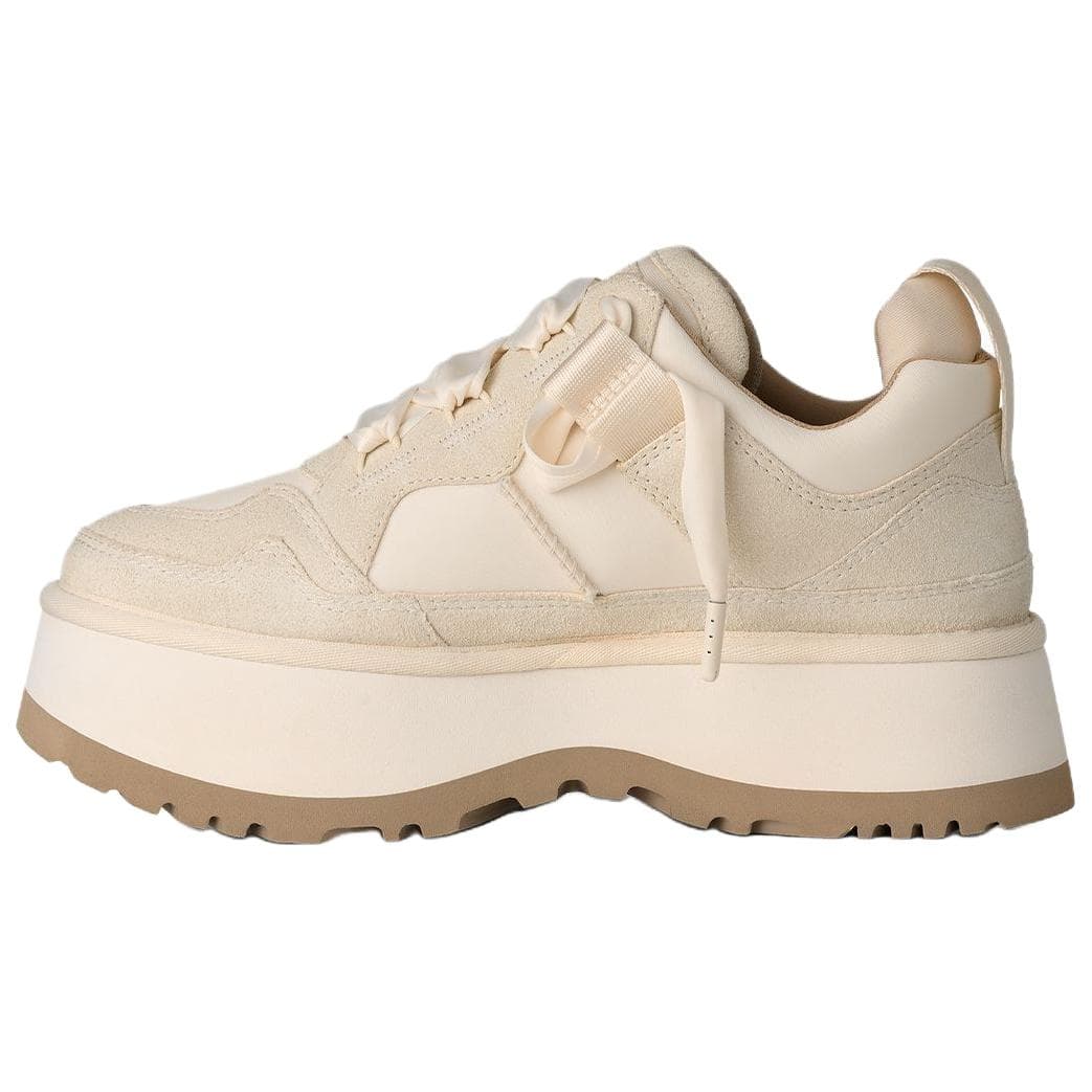 Кроссовки UGG Astromel Merlin Спилок Коровья Кожа Низкий Верх Повседневная Обувь Женская Белая - изображение 2