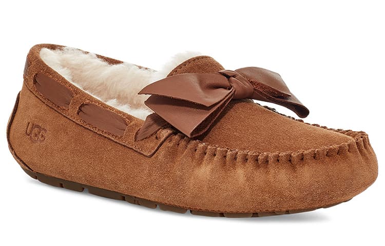 UGG Dakota Leather Bow Chestnut - изображение 3