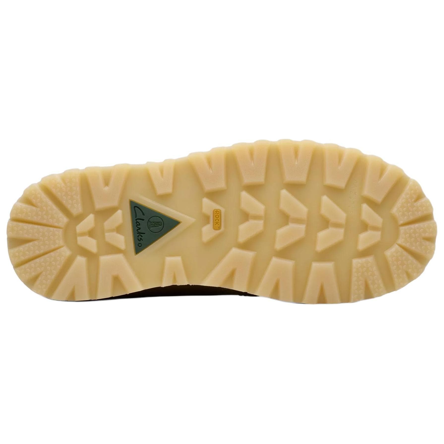 Сапоги Clarks Мужские ботильоны из кожи темно-песочного цвета - изображение 5