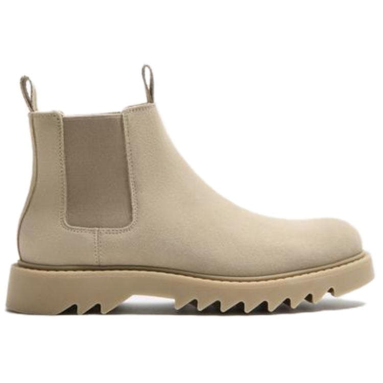 Ботинки челси ZARA Chelsea Boots Beige - изображение 2