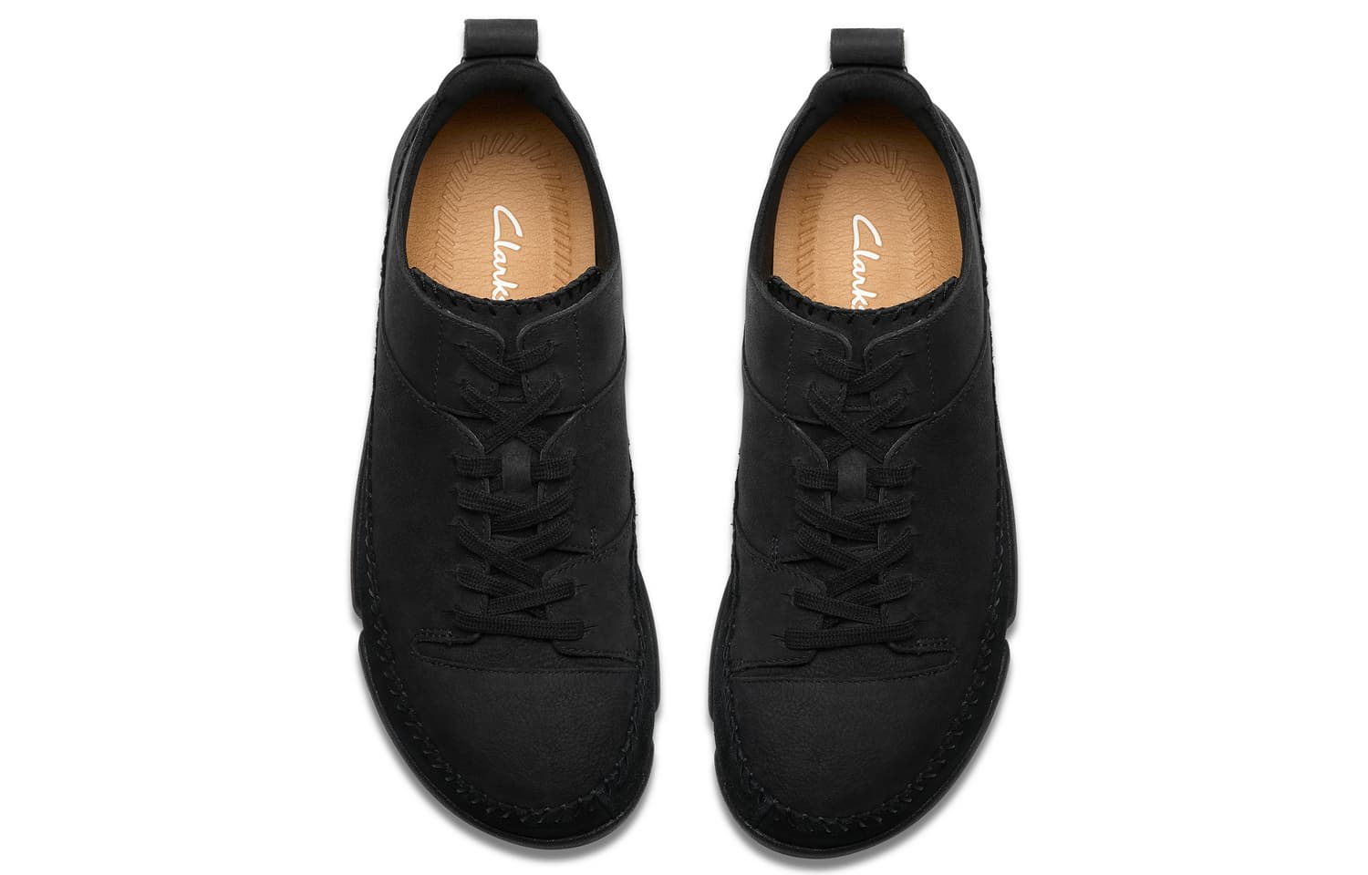 Ботинки Clarks Коровья кожа Повседневная обувь Мужская Черная - изображение 3
