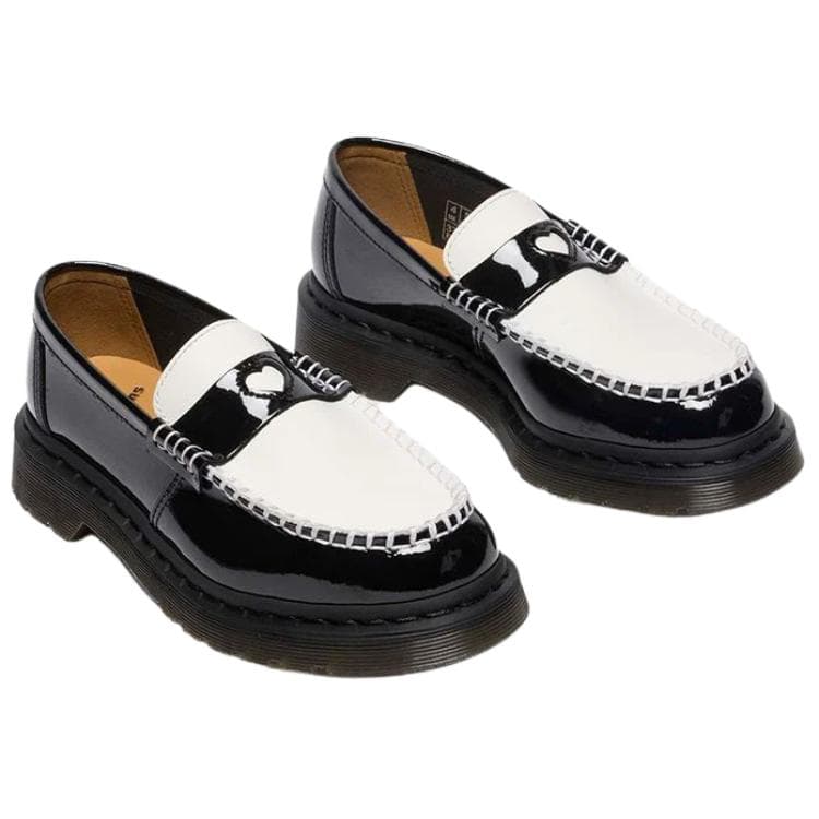 Лоферы Dr.Martens PENTON Сердце Лакированная кожа Лоферы Женские Черный - изображение 3