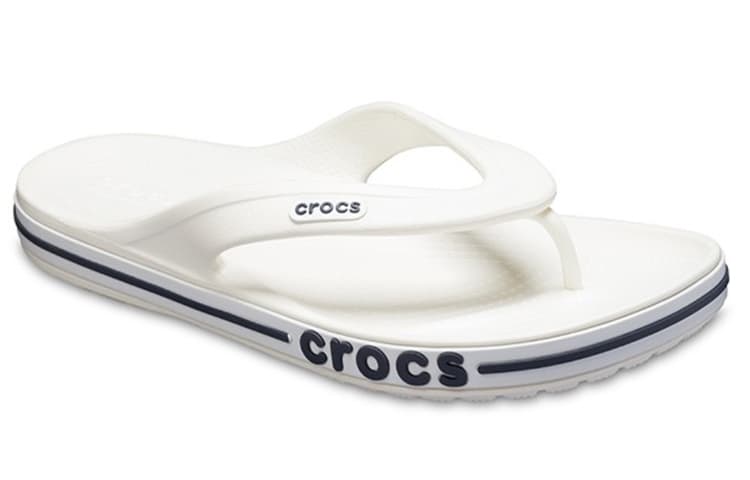 Шлёпанцы Crocs Bayaband White Blue - изображение 2