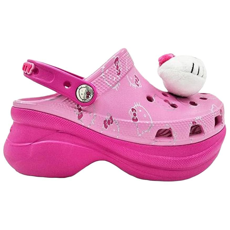 Сабо Crocs x Hello Kitty Bae Clog Сабо из резины Женские Розовые - изображение 2