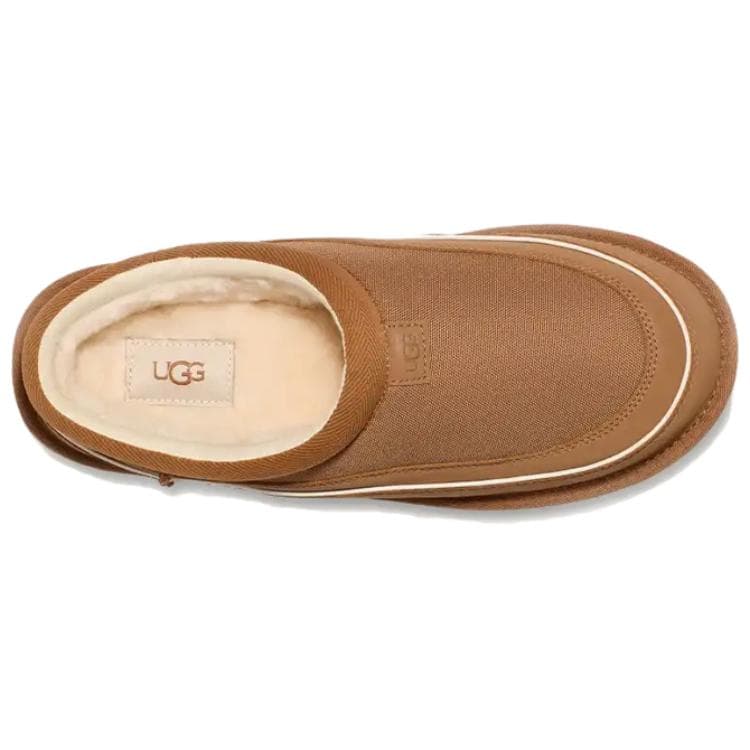 Ботинки зимние UGG Мужские ботинки для снега длина до щиколотки каштановый коричневый - изображение 5