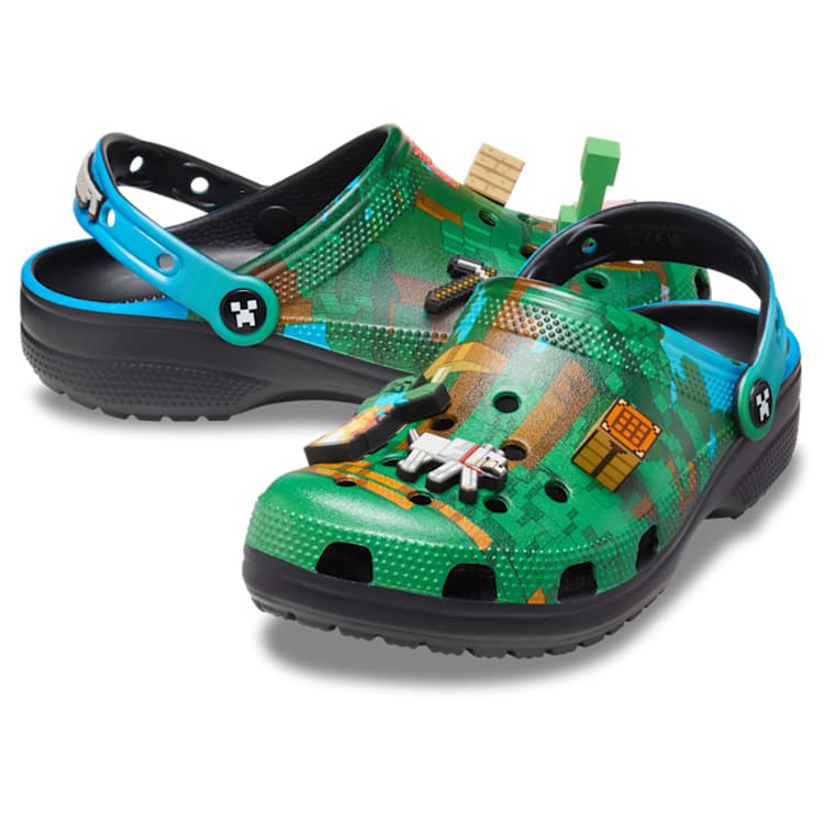 Сабо Crocs Classic Sabo Рубцовые Сабо Резиновые Унисекс Зеленый Синий - изображение 4