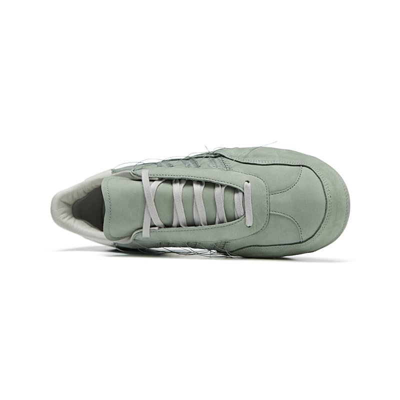 Кроссовки Y-3 Gazelle Grey Green - изображение 4