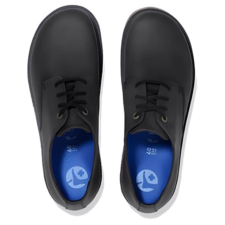 Birkenstock Коровья кожа Повседневная обувь Унисекс Черный - изображение 4