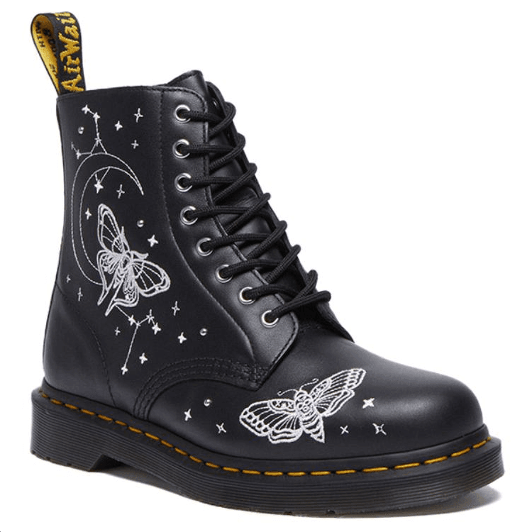 Ботинки Dr.Martens Коровья кожа армейские ботинки средней длины унисекс черный - изображение 2
