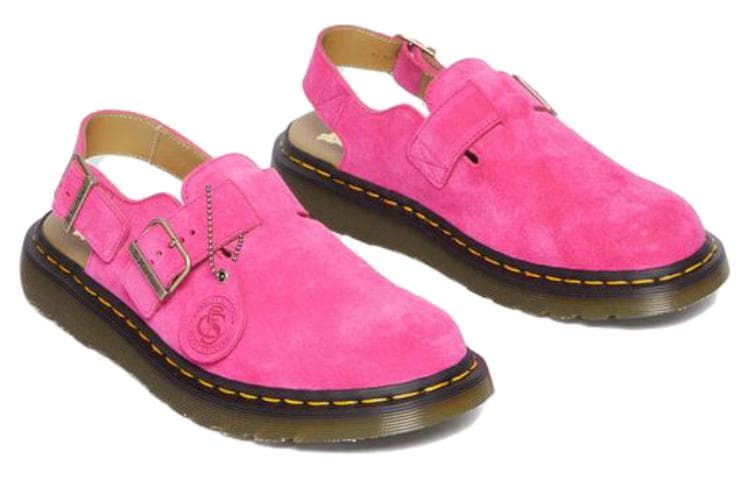 Сандалии Dr.Martens противоскользящие домашние тапочки унисекс розовые - изображение 3