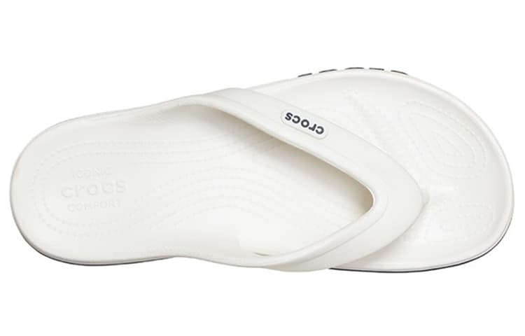 Шлёпанцы Crocs Bayaband White Blue - изображение 4