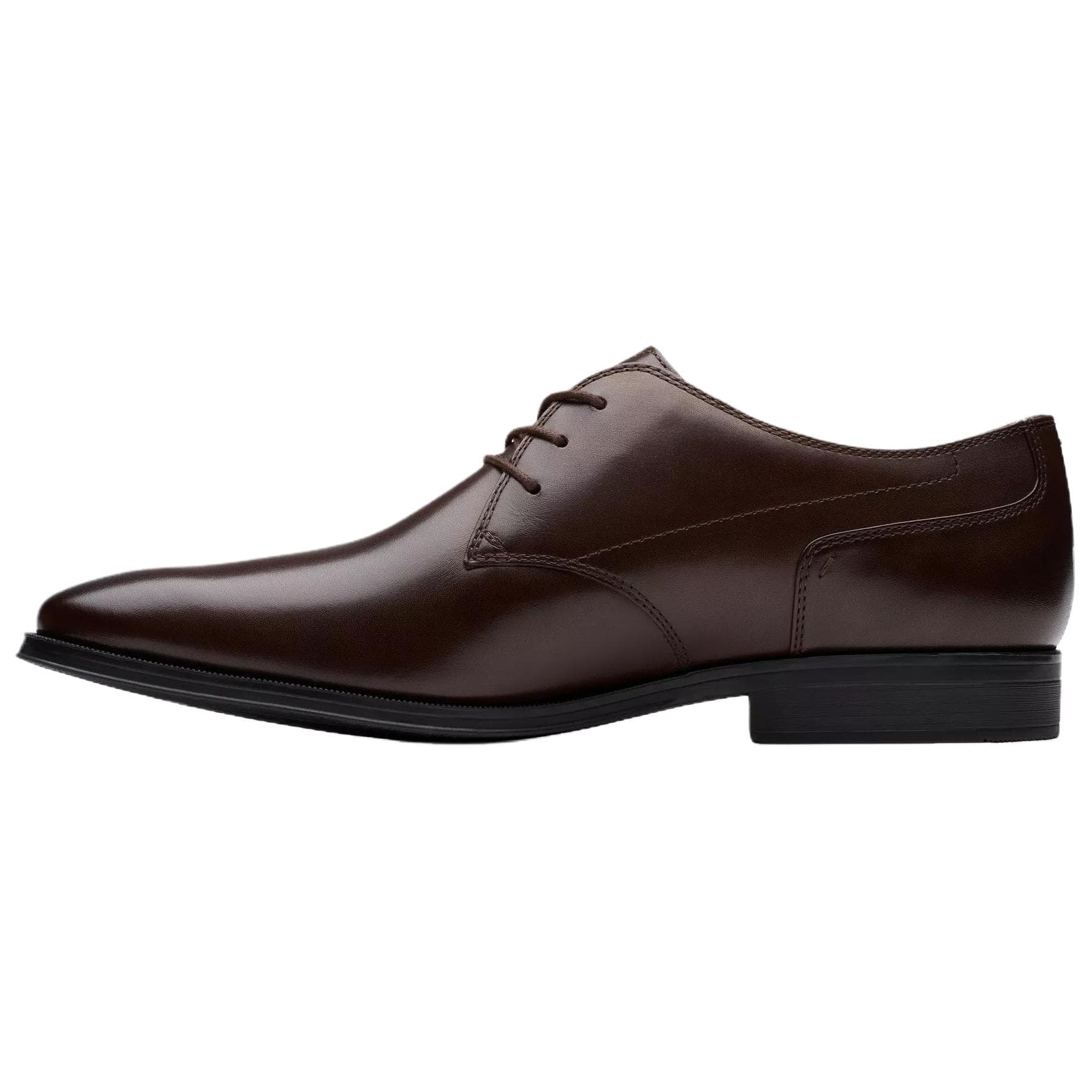 Clarks Paulton Кружево Кожа Мужские Туфли Коричневые - изображение 2