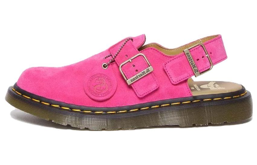 Сандалии Dr.Martens противоскользящие домашние тапочки унисекс розовые - изображение 1