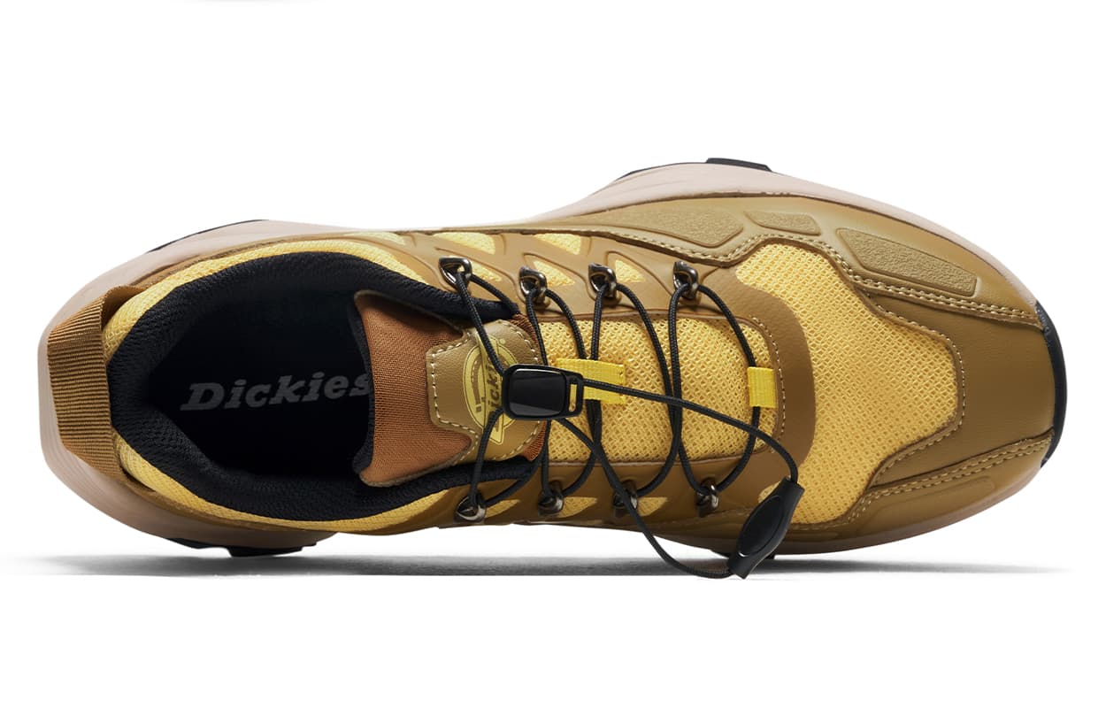 Кроссовки Dickies Текстиль ТПУ (TPU) Противоскользящий Легкий Нескользящий Низкий Верх Уличная Обувь Мужская Коричневый - изображение 4