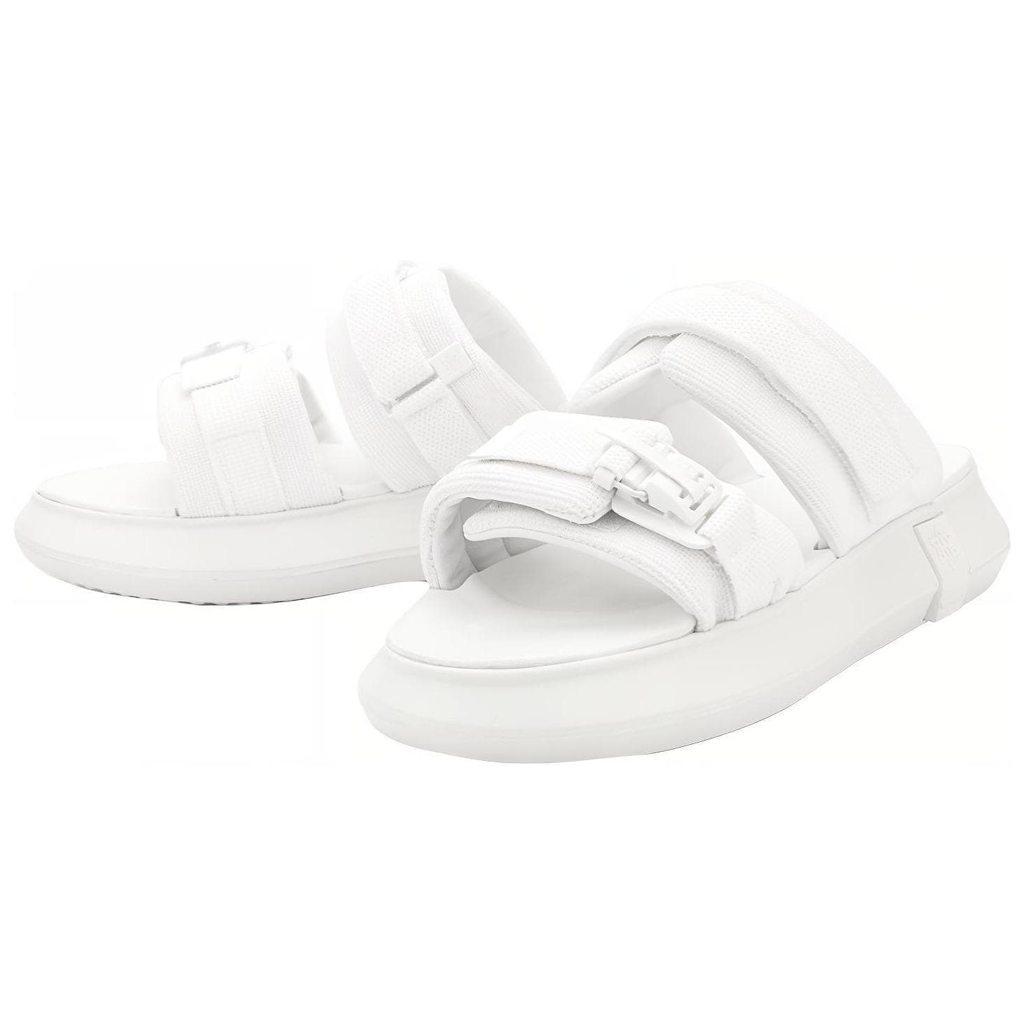 Сандалии с ремешком NORVINCY Magnetic Buckle Platform Sandals White - изображение 3