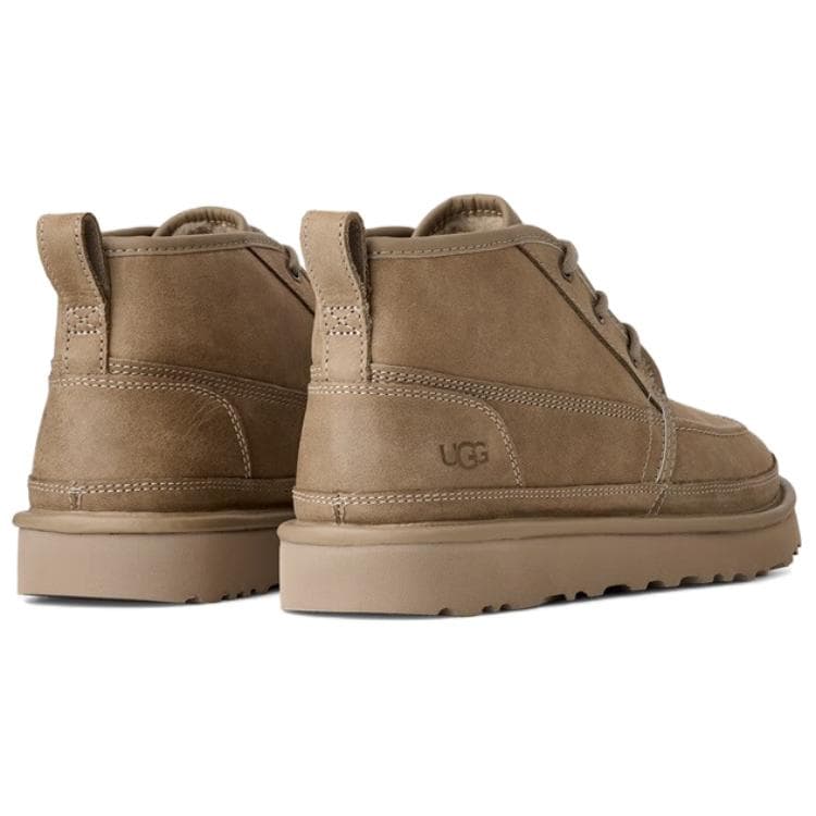 Ботинки зимние UGG Neumel с флисовой подкладкой комфортные минималистские зимние ботинки для мужчин цвет серый цвет каменный - изображение 4