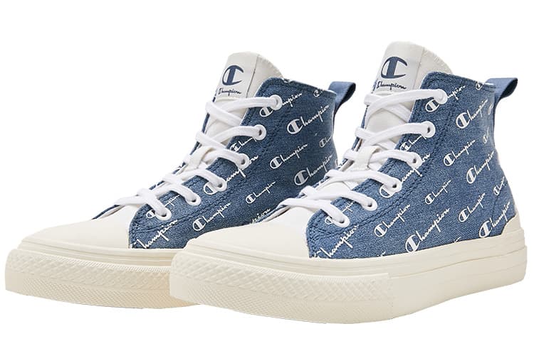 Кеды Champion Campus Mono High Denim Blue - изображение 2