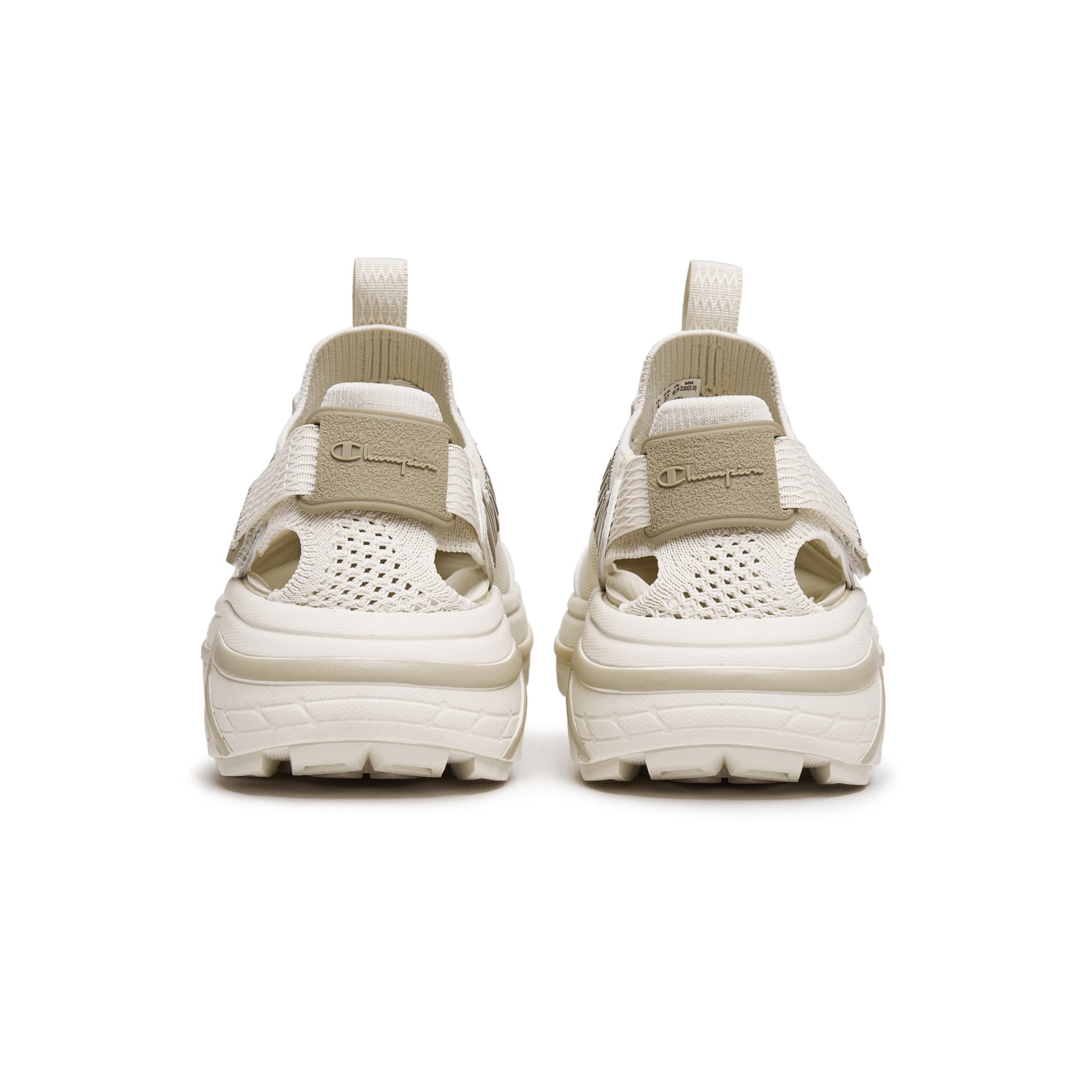 Шлёпанцы Champion Spark Synthetic Leather One Шнуровка Сандалии Мужские Лен Песочный - изображение 4