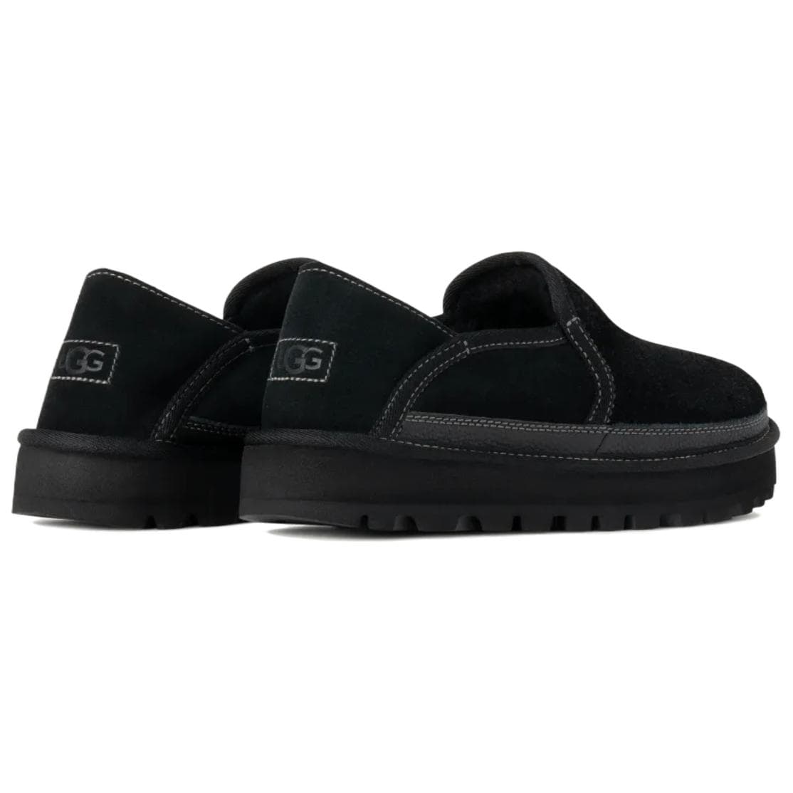 Ботинки UGG Hayden Artificial Suede Casual Shoes Men's Black UGG Hayden Искусственная замша Повседневная обувь Мужская Черная - изображение 3