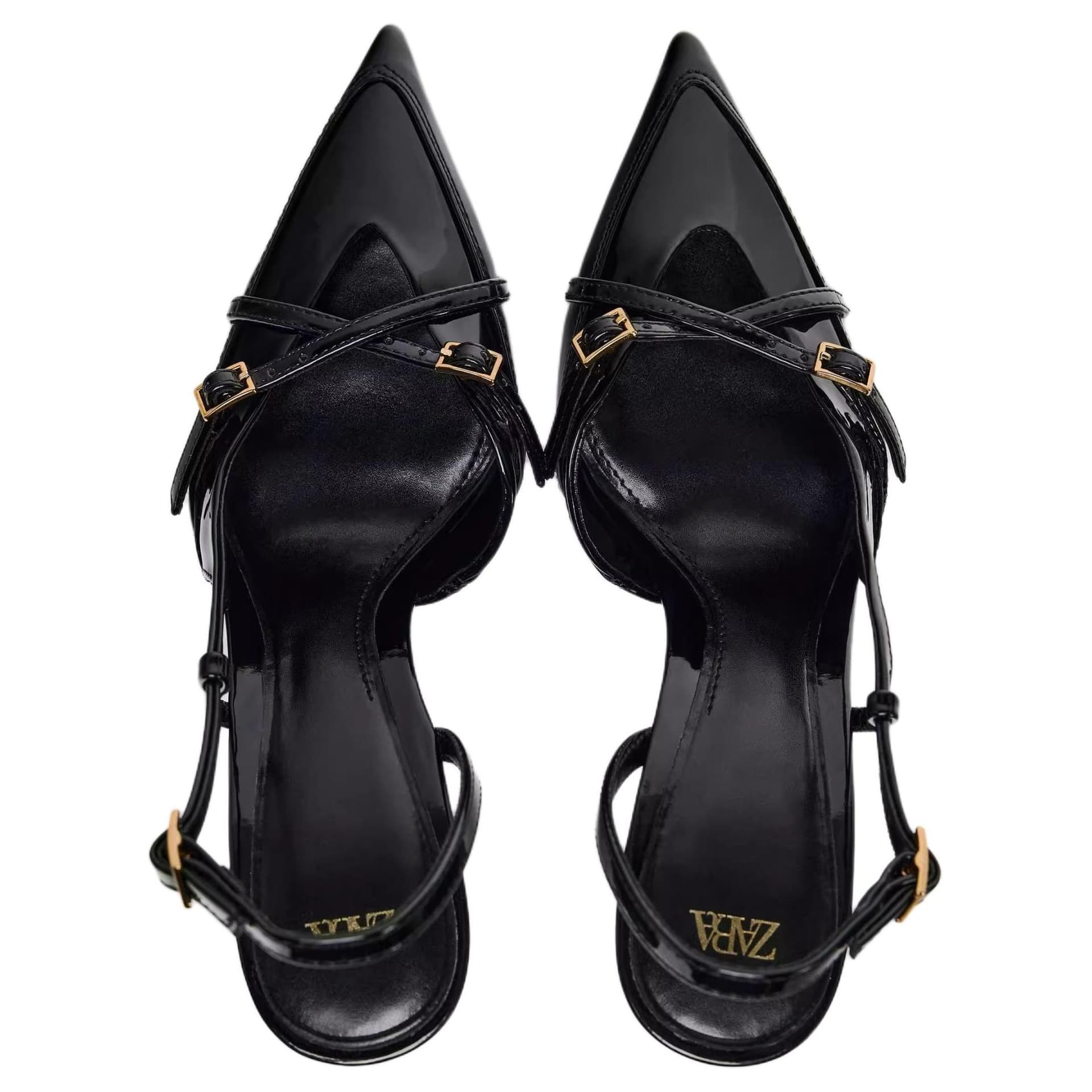 Туфли ZARA High Heel Black - изображение 4