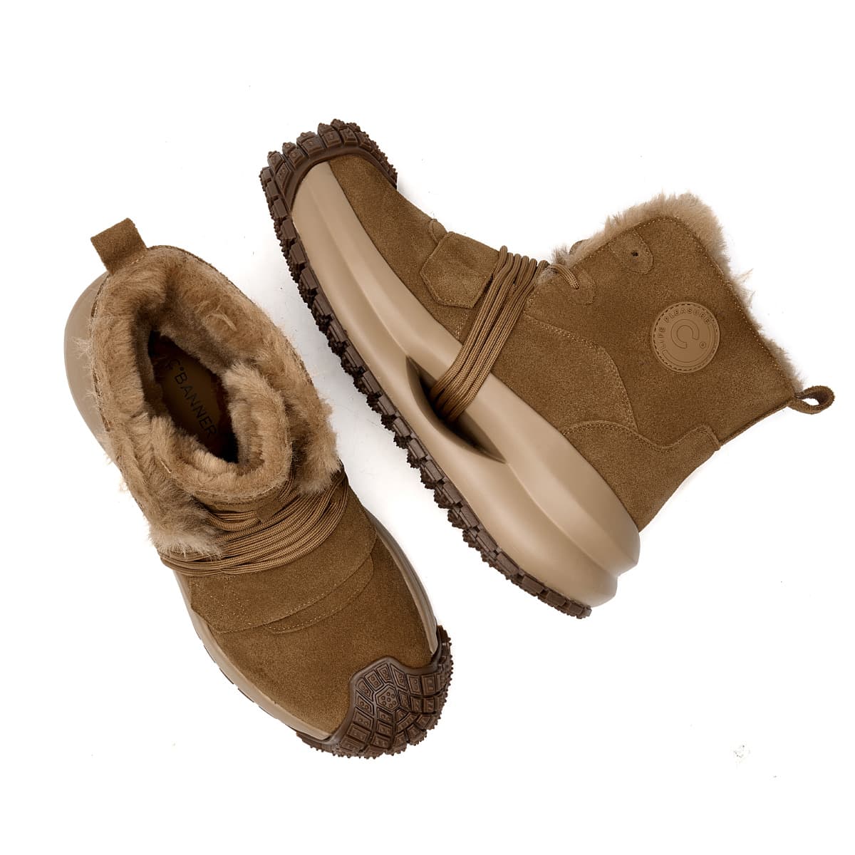 Ботинки зимние C.BANNER Snow Boots Beige - изображение 4
