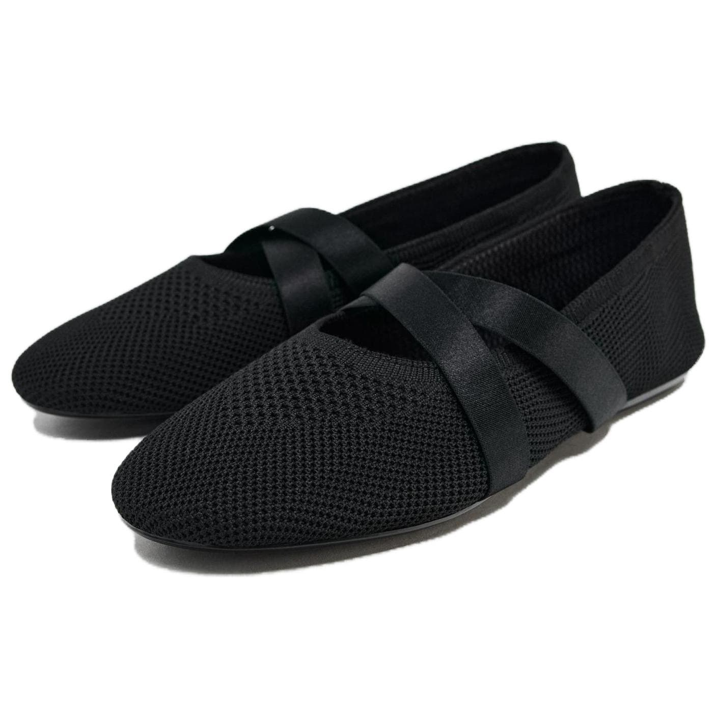 ZARA Mary Jane обувь женская черная - изображение 2
