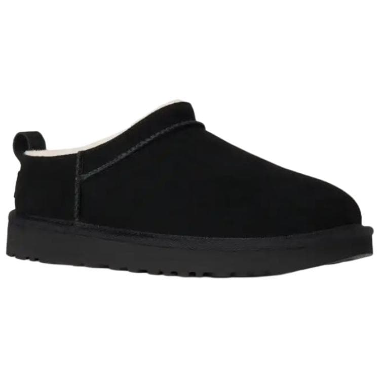 Ботинки зимние UGG Micro Classic Замша Термический с флисовой подкладкой без шнуровки повседневные зимние ботинки для женщин черный - изображение 3