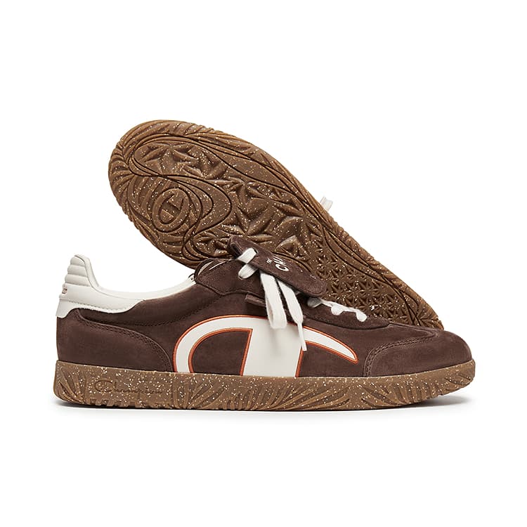 Кроссовки Champion Balance Low Top Немецкие армейские кроссовки Мужской Шишечно-коричневый Льняная ткань - изображение 2
