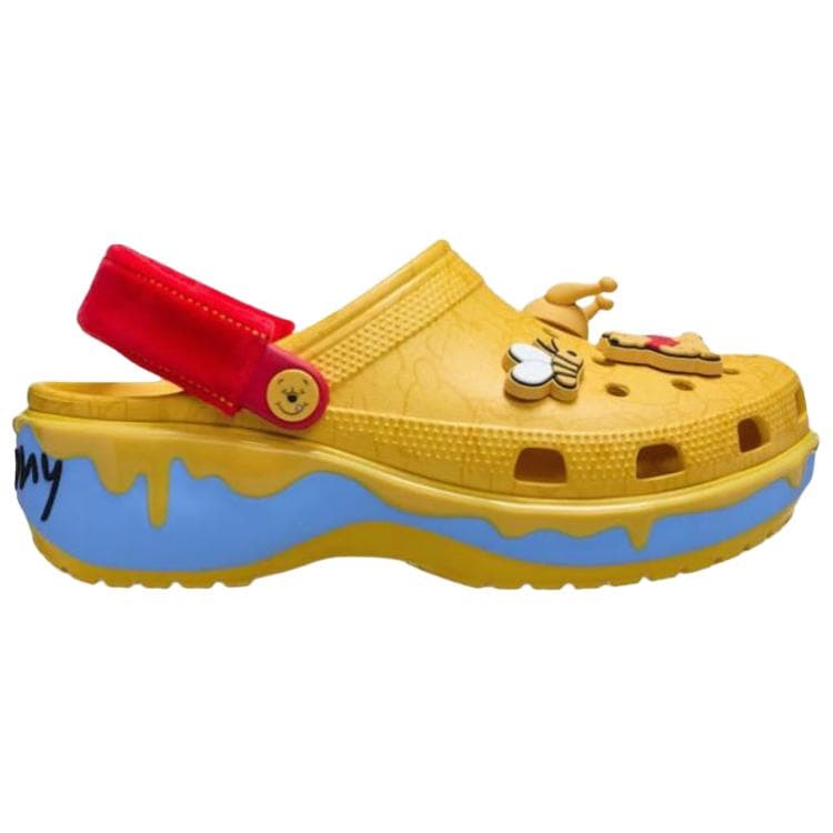 Сабо Crocs x Disney Классическая платформа Sabo Резиновые Женские Желтые - изображение 2