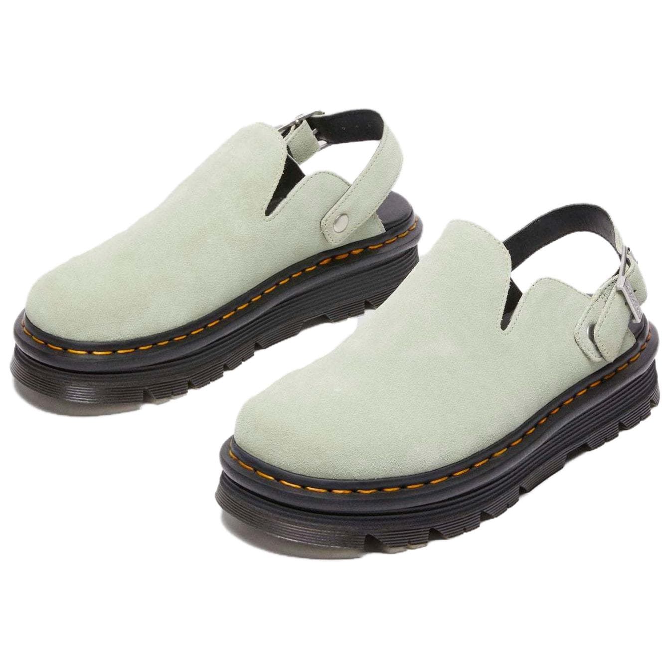 Сандалии Dr.Martens ЭВА Без специальных функций Закрытые тапочки Унисекс Зеленый - изображение 4