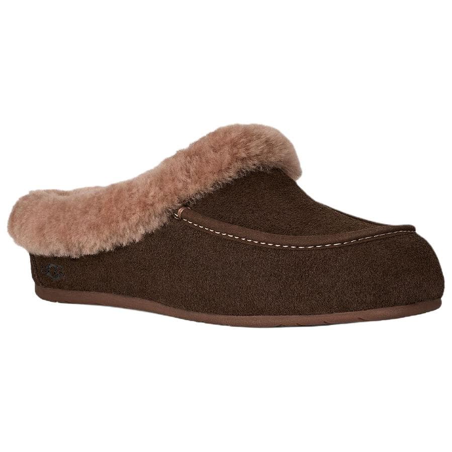 Сандалии UGG ANSLEY Модные мюли с флисовой подкладкой резиновая подошва устойчивые к истиранию домашние тапочки для женщин - изображение 3