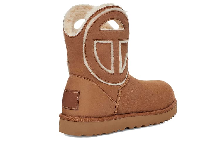 Ботинки зимние Telfar x UGG Logo Mini Chestnut - изображение 3