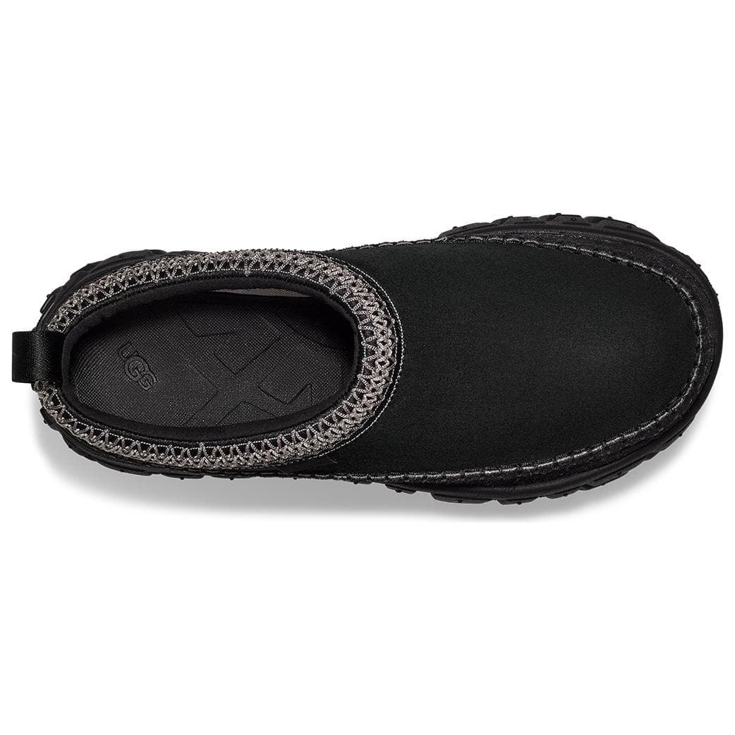 Кроссовки UGG Спилок Коровья Кожа Противоскользящая Устойчивая к Износу Низкий Верх Повседневная Обувь Унисекс Черная - изображение 4