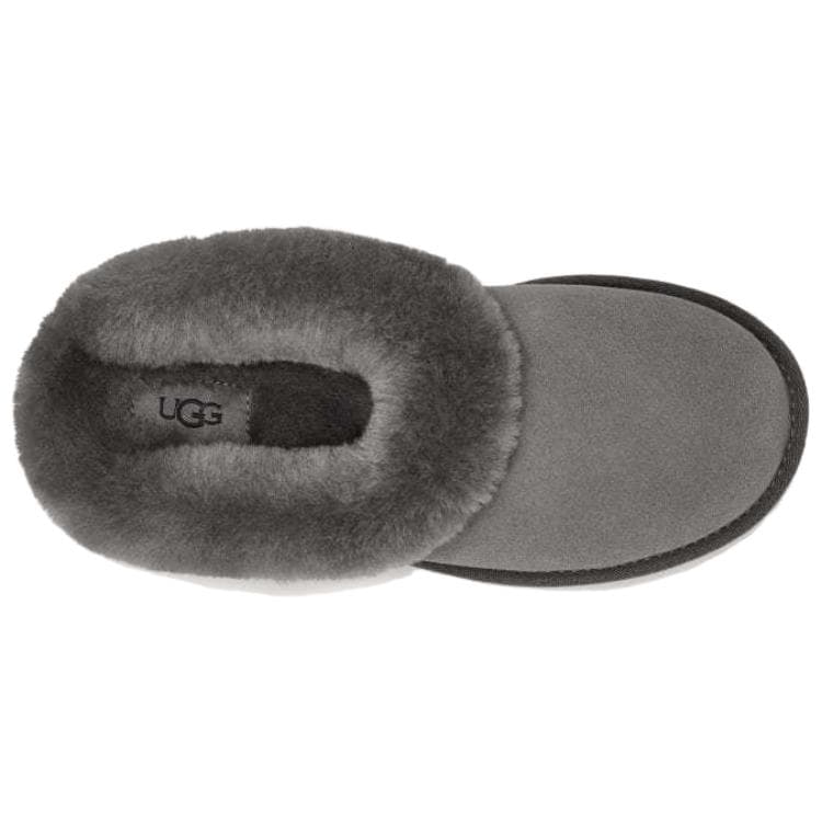 Сандалии UGG противоскользящие домашние тапочки унисекс серые - изображение 5