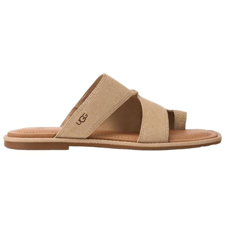 Сандалии UGG Износостойкие Шлепанцы Женские Бежевые - изображение 2