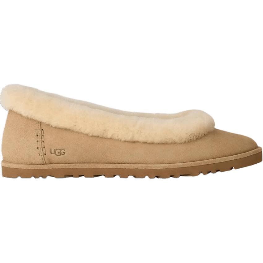 Тапочки UGG Zora Повседневная обувь Женская Песочного цвета - изображение 2