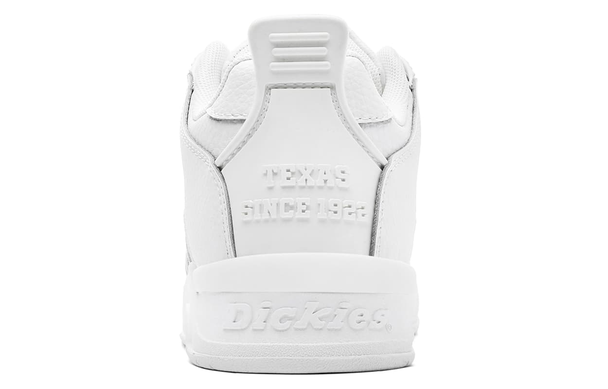 Кроссовки Dickies Коровья спилковая лаконичная мода низкий топ скейтборд обувь женская белая - изображение 4