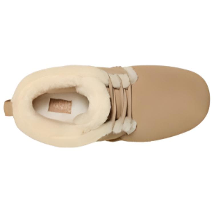 Ботинки зимние UGG Спилок Коровья Кожа Короткие Снежные Ботинки Унисекс Горчичный - изображение 3