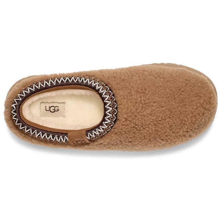 Сандалии UGG Tazz Платформа Кудрявый С флисовой подкладкой Мюли Устойчивые к истиранию и скольжению Домашние тапочки Женские - изображение 5