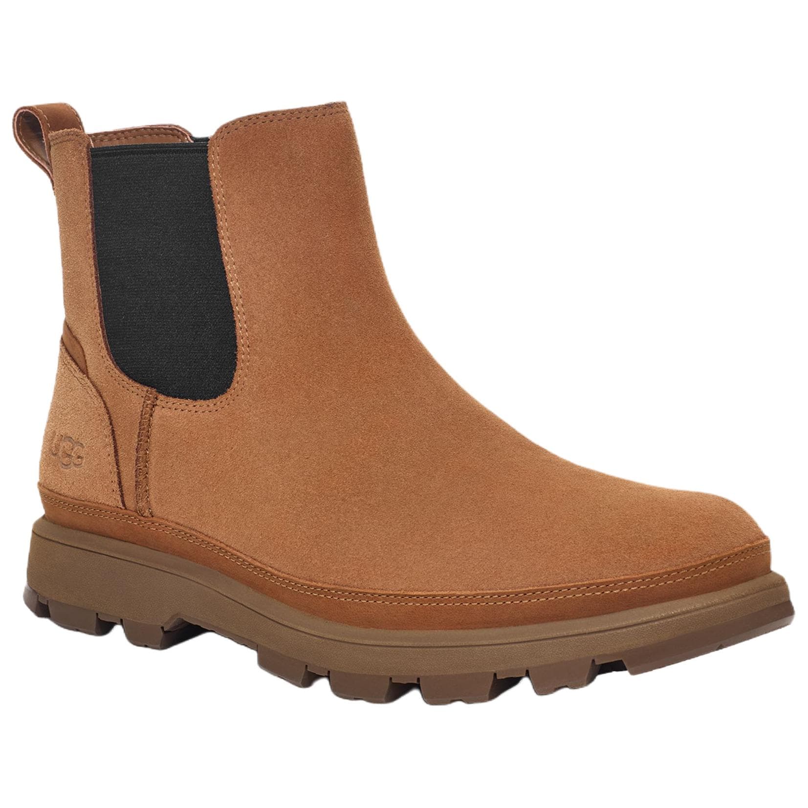 Ботинки челси UGG Коровья кожа Короткий Челси Мужской Коричневый - изображение 3