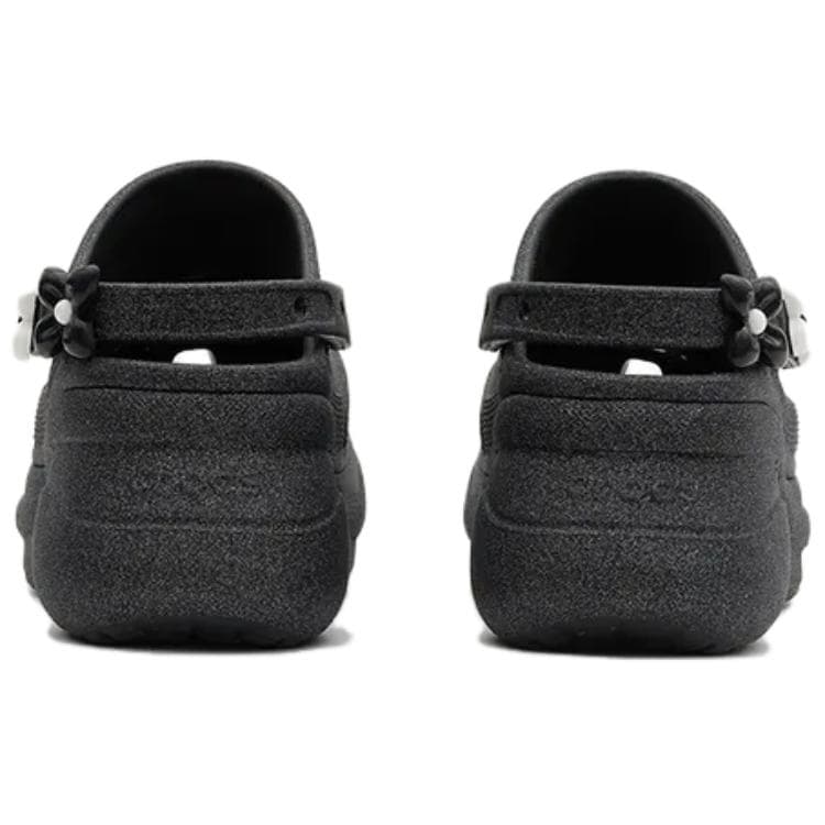 Сабо Crocs x SMFK Bae Clog Кит Сабо Резиновые Женские Черные - изображение 6