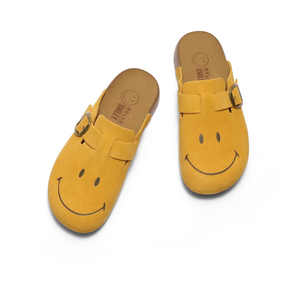 Сандалии Белль x Smiley Закрытые тапочки Мужские - изображение 8