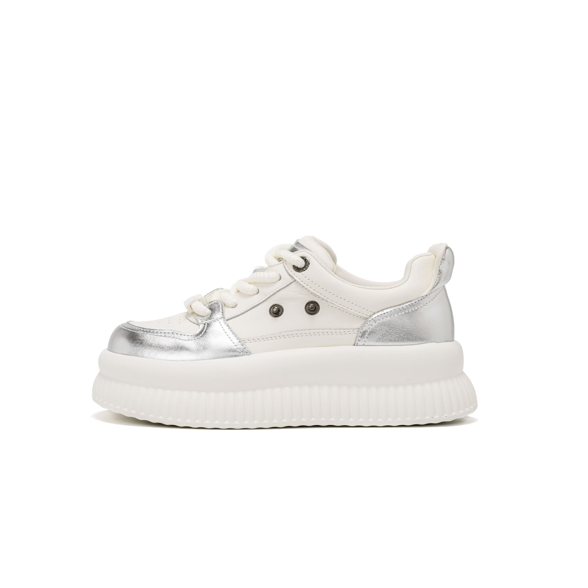 Кроссовки AOKANG White Silver - изображение 1