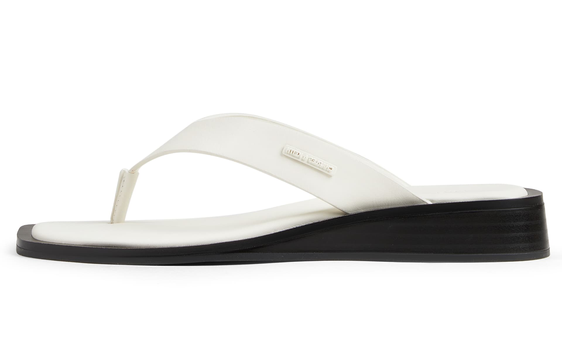 Сандалии CHARLESKEITH ck 2.8cm CreamBlack - изображение 1