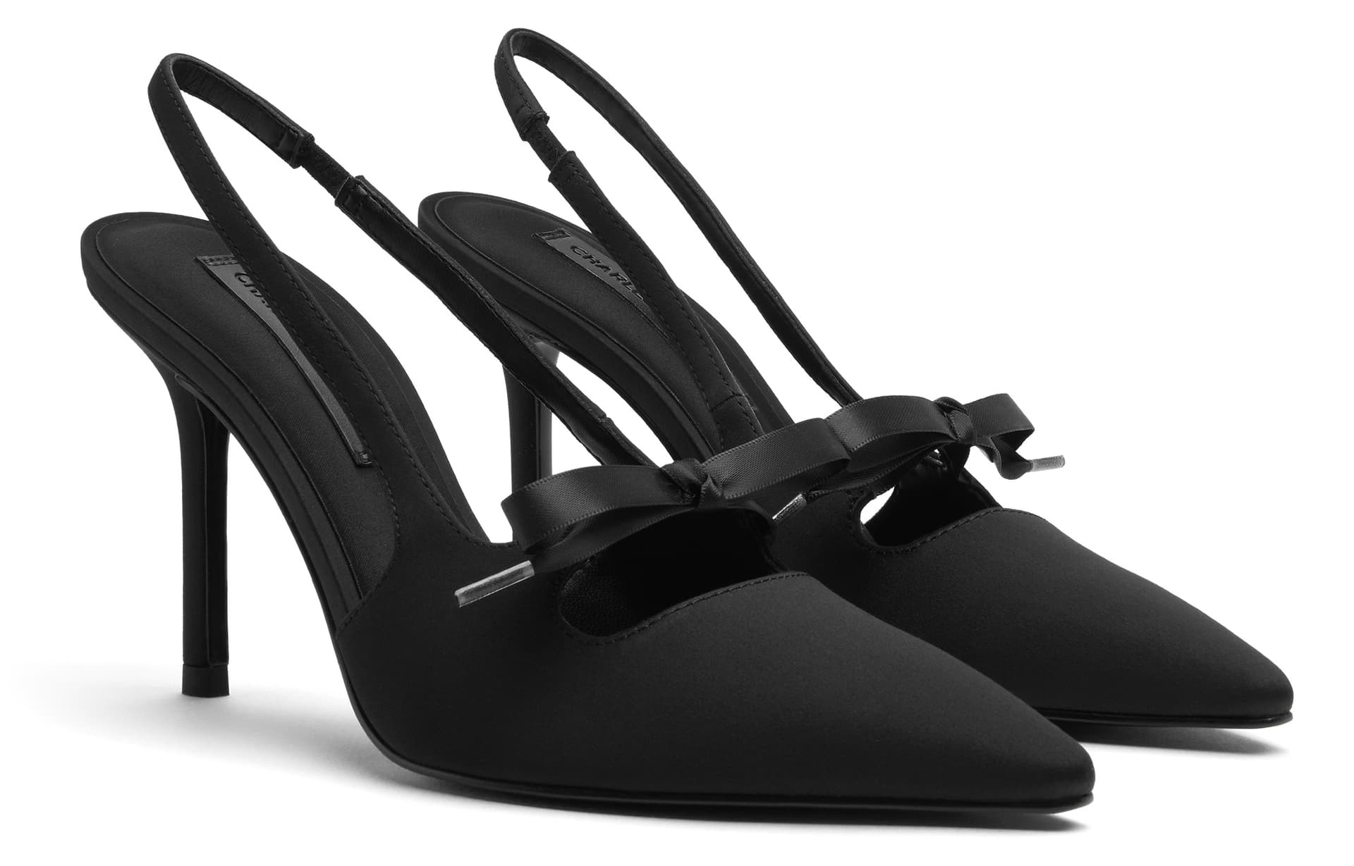 Шлёпанцы CHARLES KEITH Маленькие сандалии CK ONE с шнуровкой 9 см женские - изображение 2