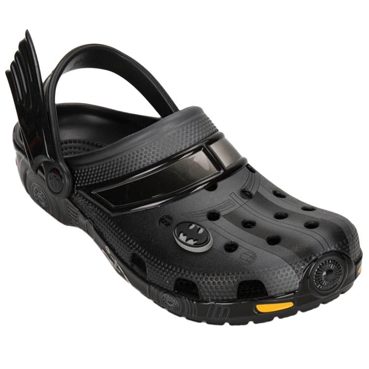 Сабо Crocs X Batman Classic Clog Бэтмобиль ЭВА Сабо унисекс черный - изображение 3
