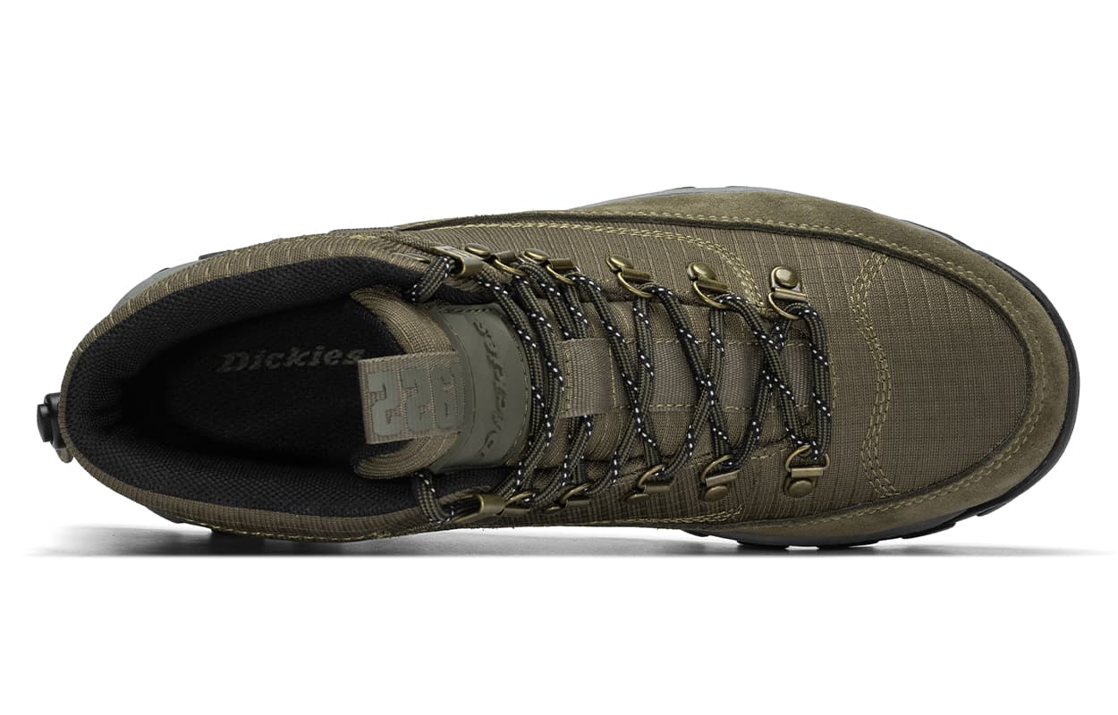 Ботинки уличные Dickies Спилок коровья кожа устойчивая к истиранию короткий для активного отдыха мужской армейский зеленый - изображение 3